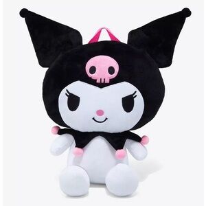 Kuromi Plush Backpack 19” NWT
